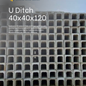harga u ditch 40x40x120