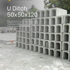 harga saluran u ditch 50x50x120