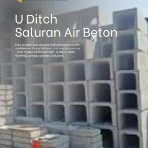 harga beton u untuk saluran air