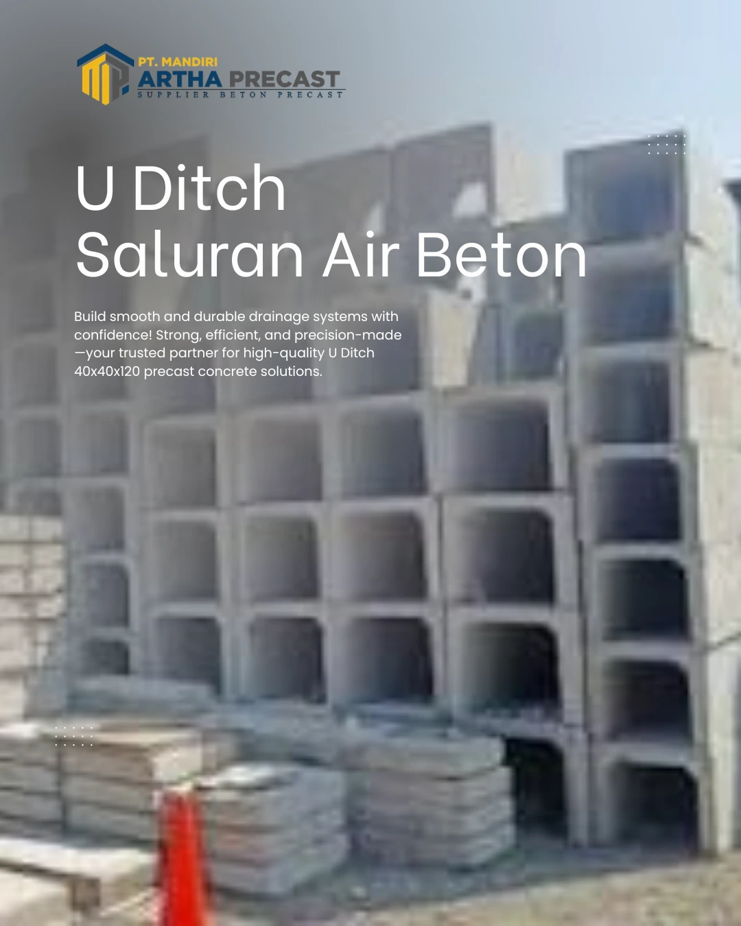 harga beton u untuk saluran air