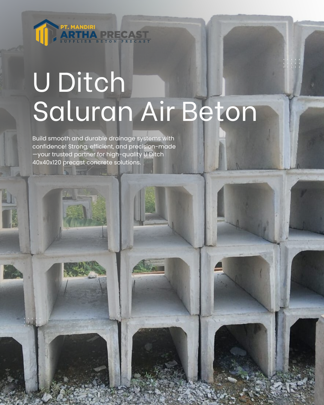 harga u ditch cimahi