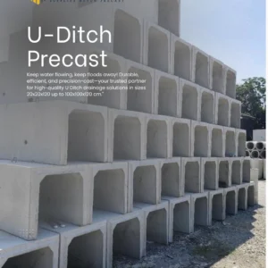 harga saluran drainase u ditch cipulir