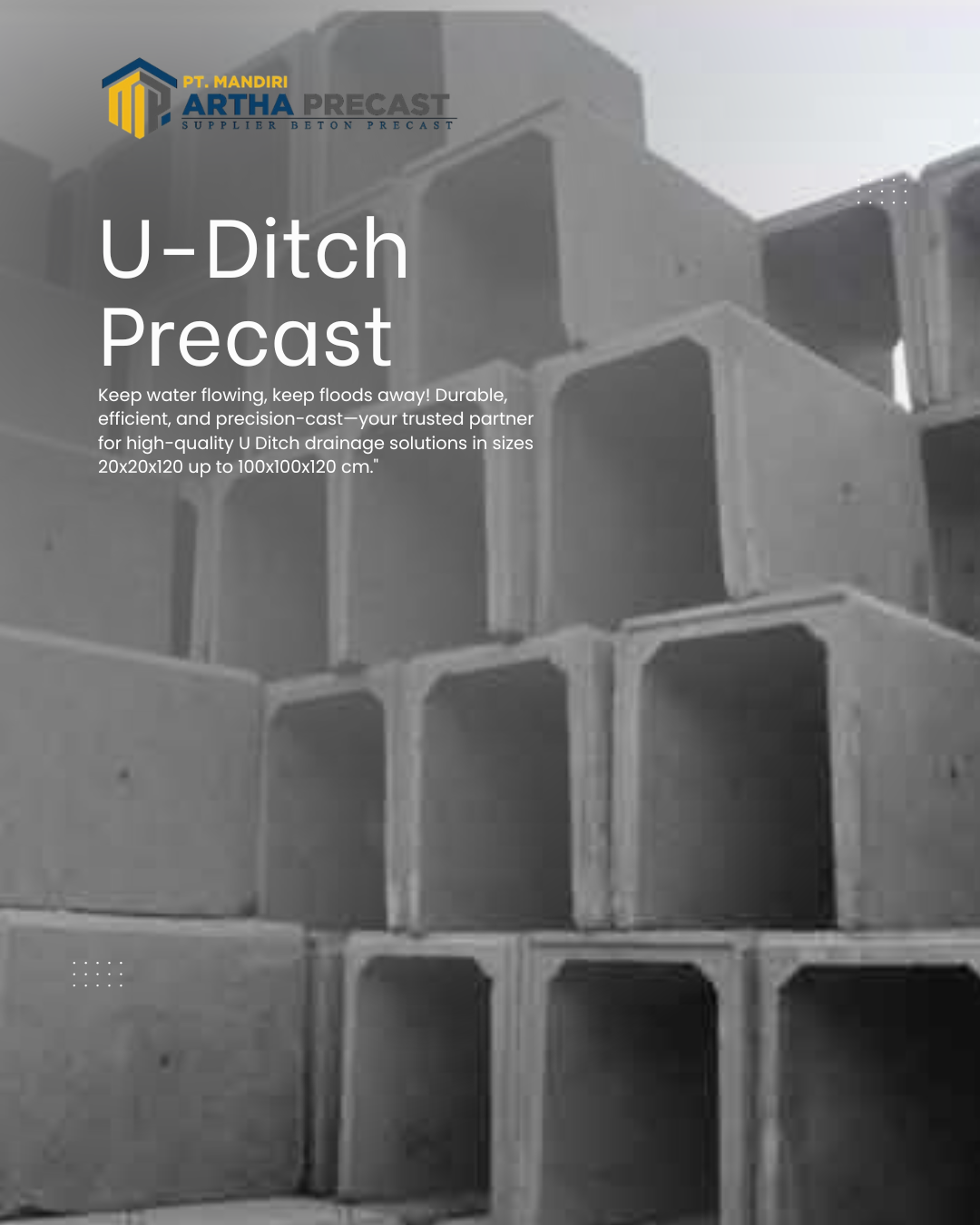 harga u ditch jakarta pusat