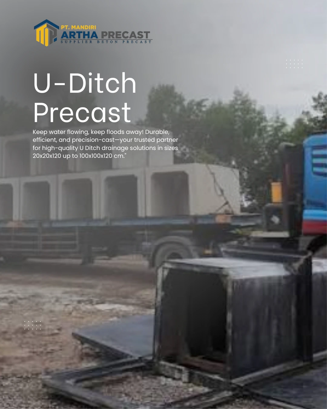 harga u ditch precast bogor