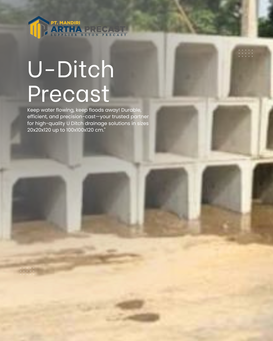 U-Ditch Beton Kemayoran