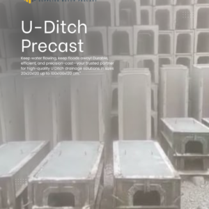 U-Ditch Precast Beton Kemayoran