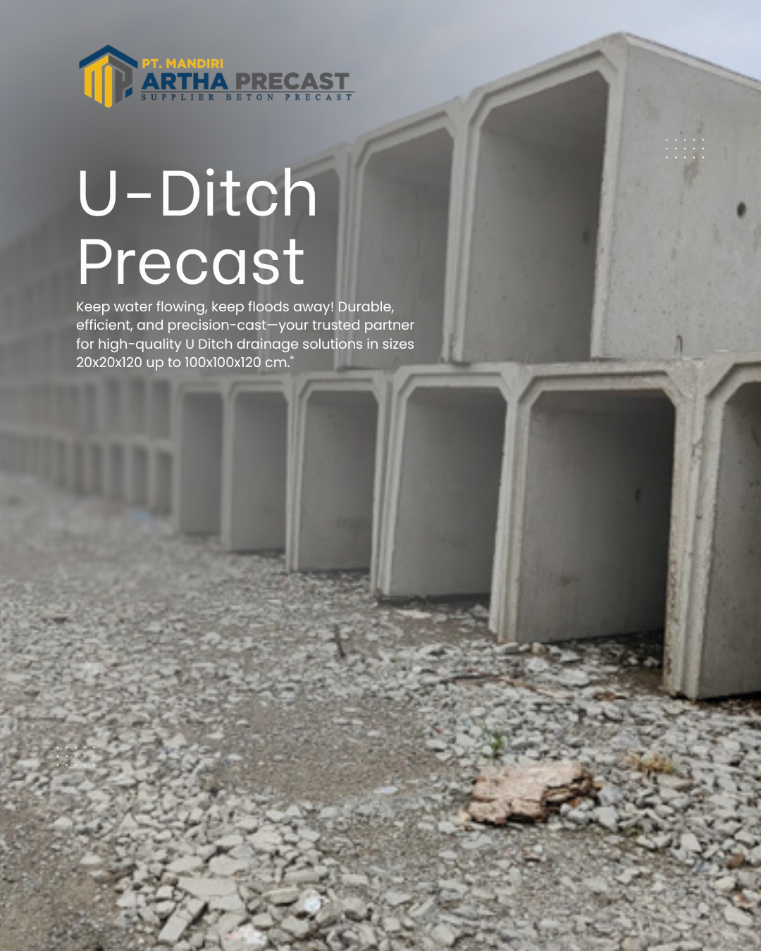 u ditch precast jakarta