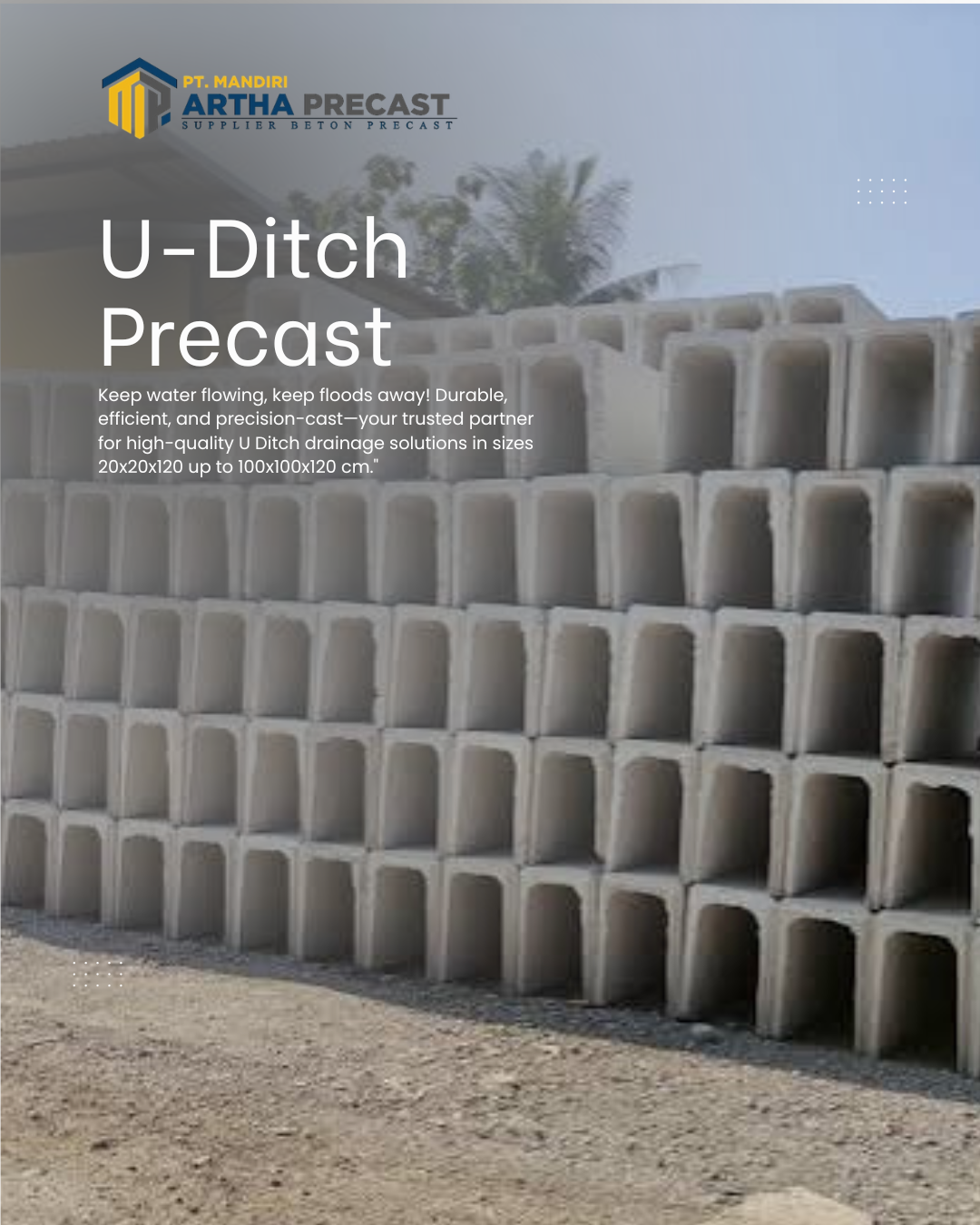 u ditch precast jakarta