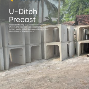 beton precast u-ditch tangerang