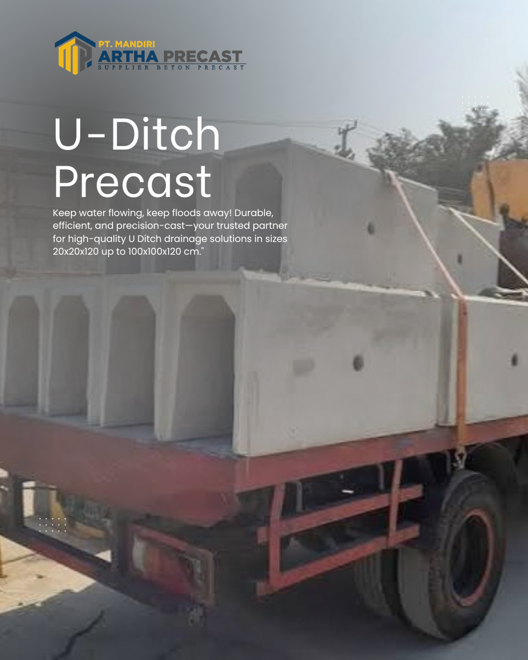 saluran drainase u ditch