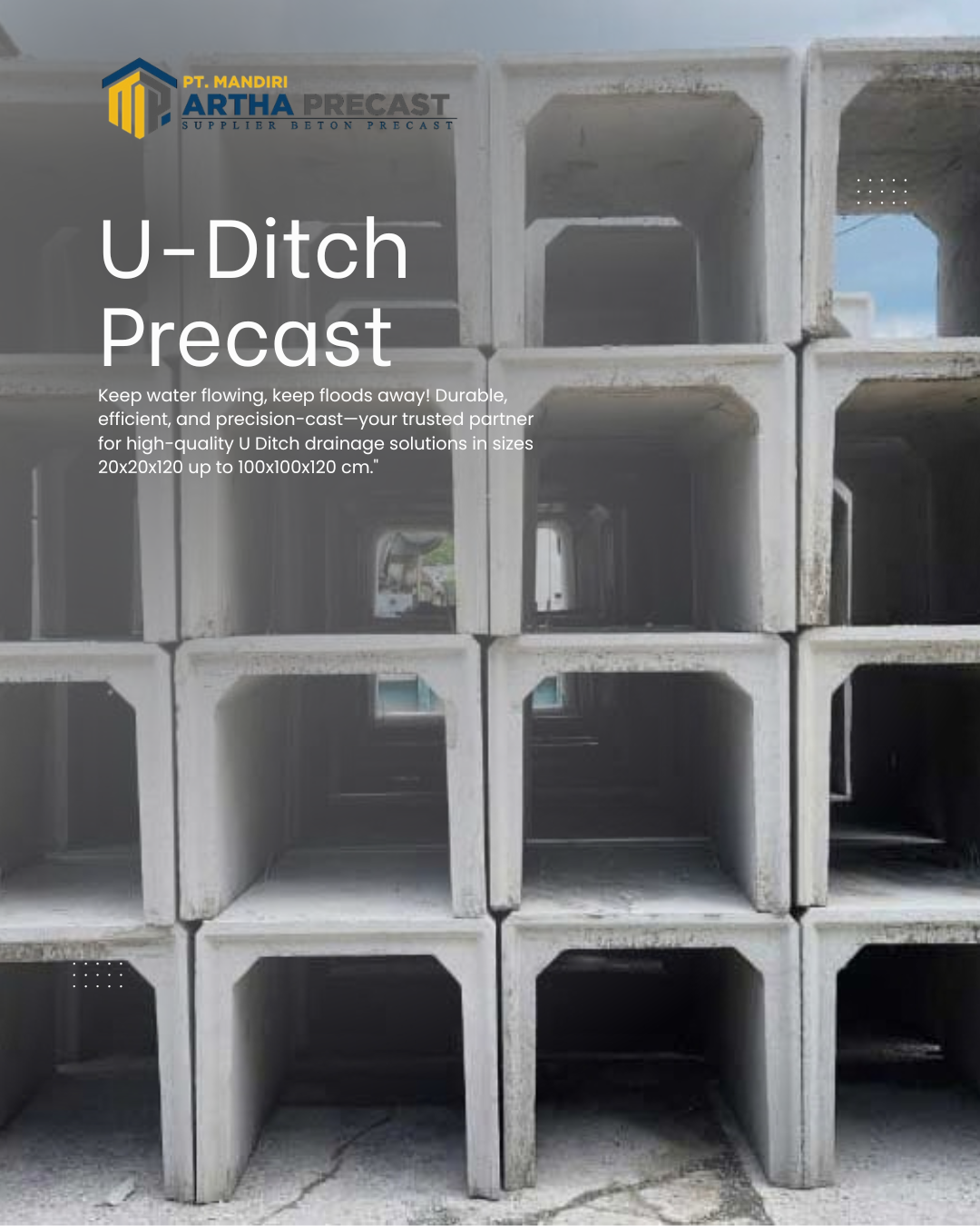 sistem drainase u ditch