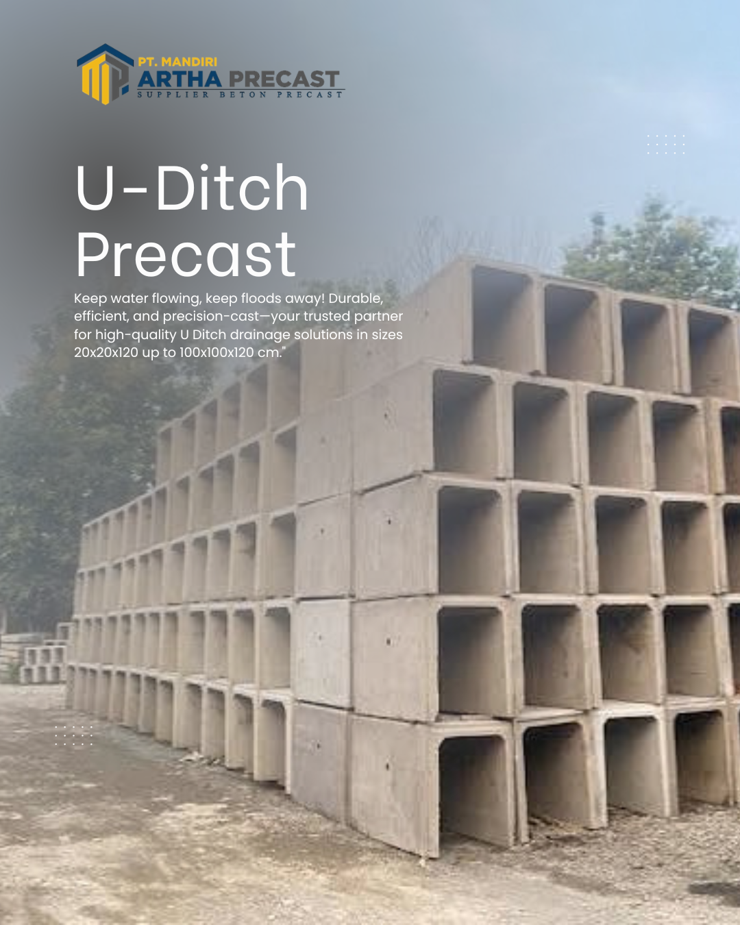U-Ditch dan Drainase Berkelanjutan