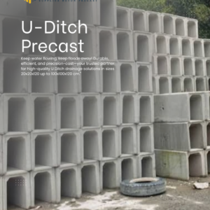 U-Ditch dan Drainase Berkelanjutan
